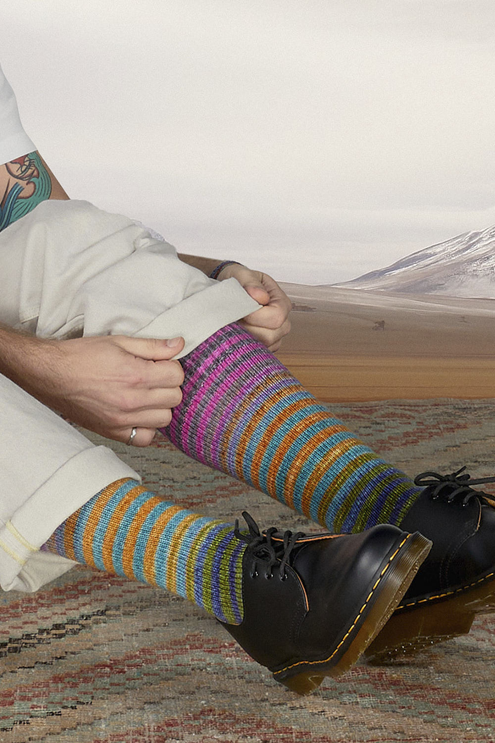 Uneek Sock | Moonbow